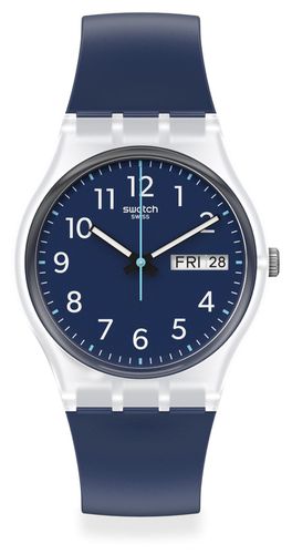 GE725 RINSE REPEAT | 34mm Navy Dial | Navy Watch - Swatch - Modalova