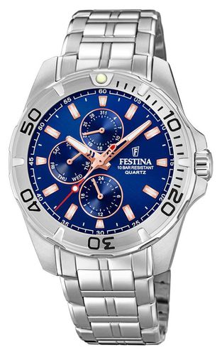 F20445/5 Men's Multi-Function With Steel Watch - Festina - Modalova