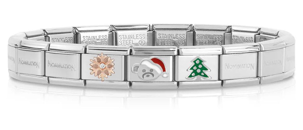 FESTIVE-NOM Composable FESTIVE Xmas Bracelet (3 Jewellery - Nomination - Modalova