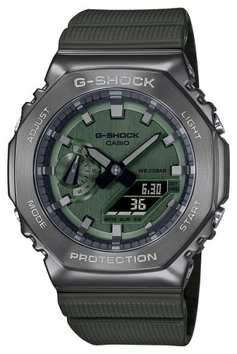 GM-2100B-3AER G-Shock Dial Resin Strap Watch - Casio - Modalova