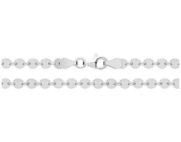 G1348/22 Silver Disc Chain 22 Jewellery - James Moore TH - Modalova