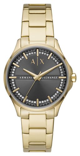 AX5257 Women's | Gray Crystal Set Dial | Watch - Armani Exchange - Modalova