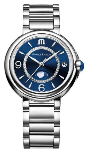 FA1084-SS002-420-1 Fiaba Moonphase Women's Watch - Maurice Lacroix - Modalova