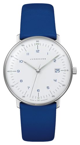 Max Bill Damen Quartz | Leather Watch - Junghans - Modalova