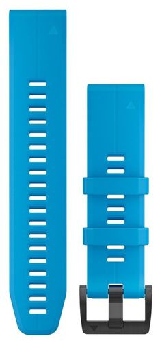 Cyan Blue Rubber Strap Only QuickFit Watch - Garmin - Modalova