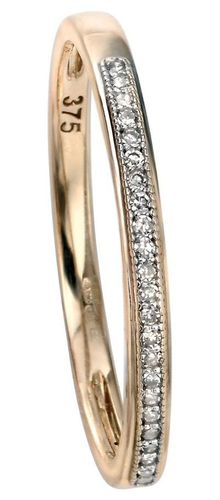 GR511 56 Diamond Set Pave Ring Jewellery - Elements Gold - Modalova