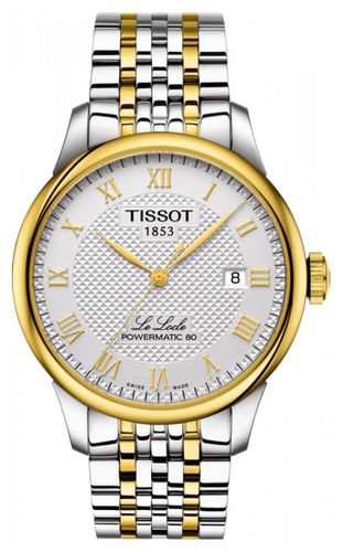 T0064072203301 | Le Locle Powermatic 80 | Two-Tone Watch - Tissot - Modalova