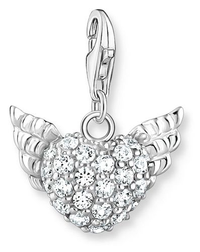 Heart with Wings Charm - 925 Jewellery - Thomas Sabo - Modalova