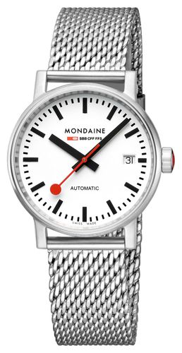 MSE.35610.SM Evo2 Automatic 35mm | Stainless Steel Watch - Mondaine - Modalova