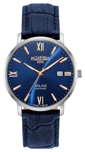 Valais Gents Dial With Rose Gold Watch - Roamer - Modalova