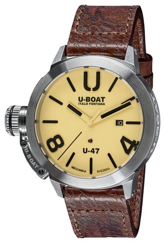 Classico 47 AS2 Automatic leather Strap Watch - U-Boat - Modalova