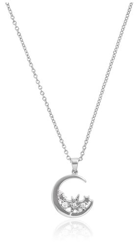 OBJCLN34 Celestial Cluster Moon Necklace Jewellery - Olivia Burton - Modalova