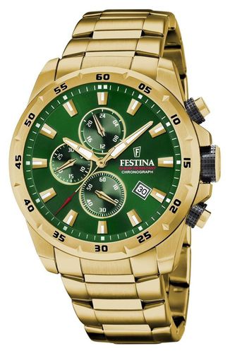 F20541/3 Men's Chronograph | Dial | PVD Watch - Festina - Modalova