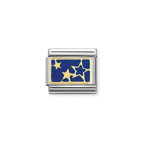 Composable Classic PLATES BLUE STARS Jewellery - Nomination - Modalova