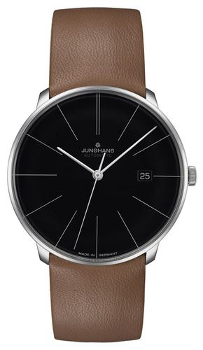 Meister Fein Automatic Leather Strap Watch - Junghans - Modalova