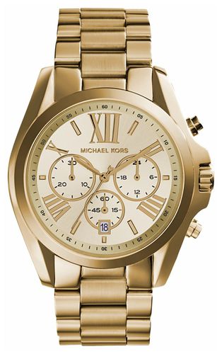 MK5605 Women's Bradshaw -Toned Chronograph Watch - Michael Kors - Modalova