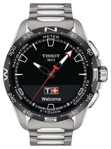 T1214204405100 Connect Solar Titanium (47.5mm Watch - Tissot T-Touch - Modalova