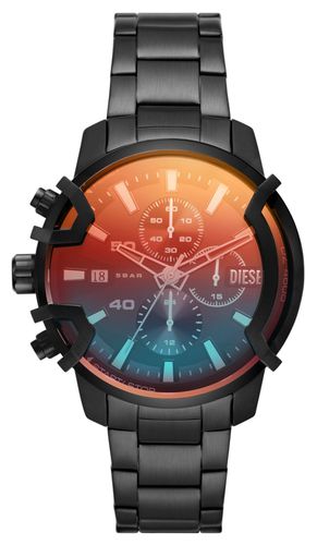 DZ4605 Griffed PVD Stainless Steel Watch - Diesel - Modalova