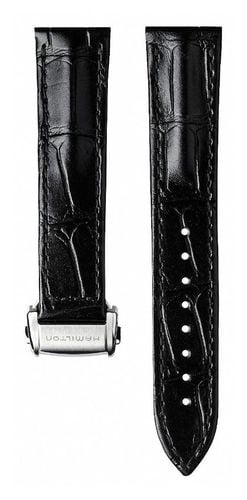 H690324116 Calf Leather 20mm Strap Watch - Hamilton Straps - Modalova