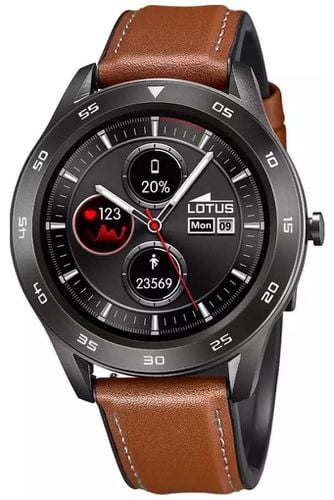 L50012/A SmarTime | Men's | Leather Strap + Free Watch - Lotus - Modalova