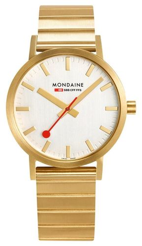 A660.30360.16SBM Classic Metal 40mm | IP Plated Watch - Mondaine - Modalova
