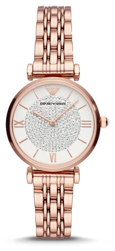 AR11244 Women's | Crystal Set Dial | Watch - Emporio Armani - Modalova