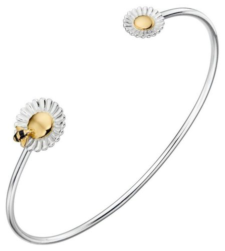 B5220 Silver / Bee Daisy Bangle Jewellery - Elements Silver - Modalova