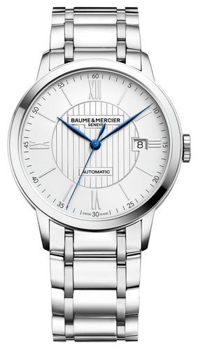 M0A10215 Classima Automatic (40mm) Opaline Watch - Baume & Mercier - Modalova