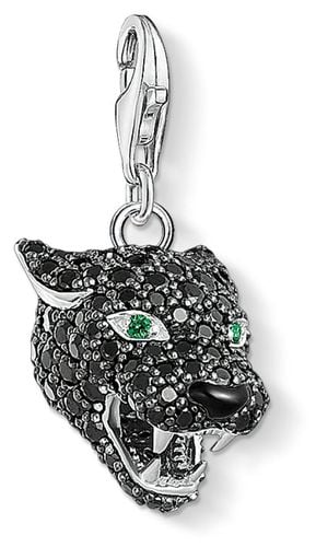 Charm Pendant | Black Cat | Zirconia Jewellery - Thomas Sabo - Modalova