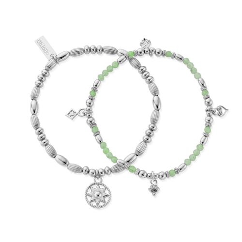 SBSETAMUL In Bloom HARMONY Aventurine Set of 2 Jewellery - ChloBo - Modalova