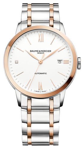 M0A10456 Classima Diamond Automatic (40mm) Watch - Baume & Mercier - Modalova