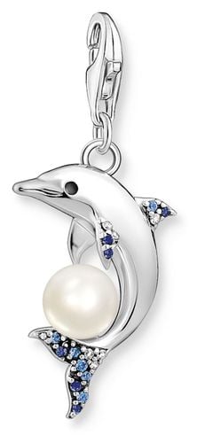 Dolphin & Pearl Charm - 925 Sterling Jewellery - Thomas Sabo - Modalova