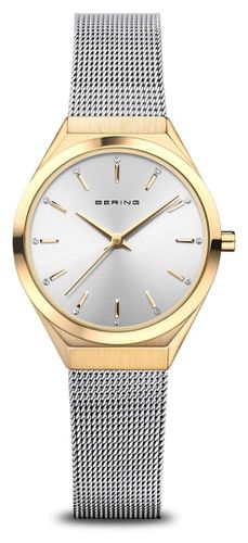 Ultra Slim | Sunray Dial | Milanese Strap Watch - Bering - Modalova