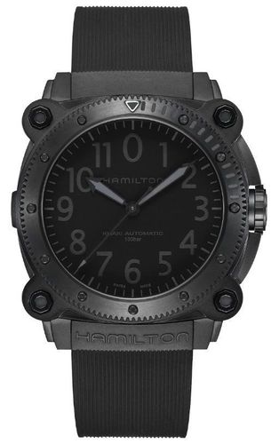 H78505330 Khaki Navy BeLOWZERO Automatic Titanium * Watch - Hamilton - Modalova