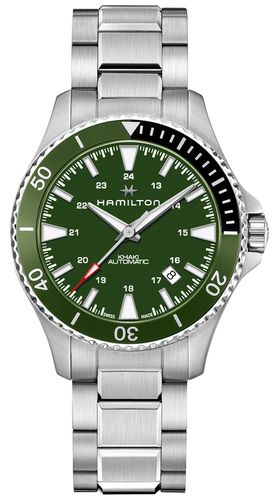 H82375161 Khaki Navy Scuba Automatic (40mm) Watch - Hamilton - Modalova