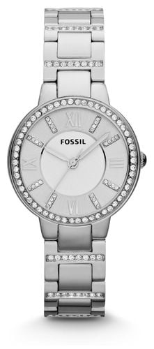 ES3282 Women's Virginia | Dial | Crystal Set Watch - Fossil - Modalova