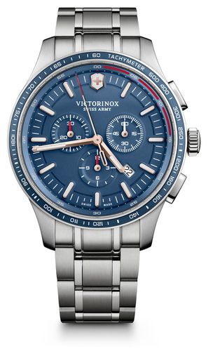 Men's Alliance Sport Chronograph Steel Watch - Victorinox - Modalova