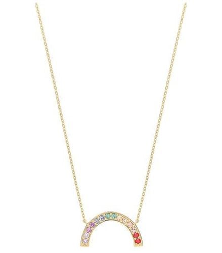 NK422 9ct Gold Large Rainbow Cubic Jewellery - James Moore TH - Modalova