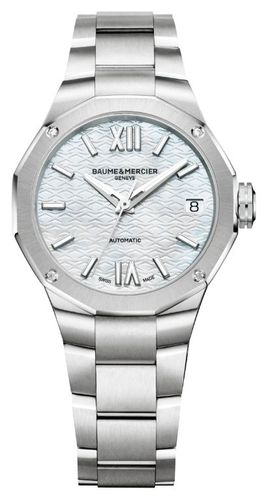 M0A10676 Riviera Automatic Diamond-Set Watch - Baume & Mercier - Modalova