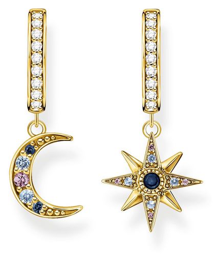 CR682-959-7 Royalty Moon and Star Gold Plated Jewellery - Thomas Sabo - Modalova