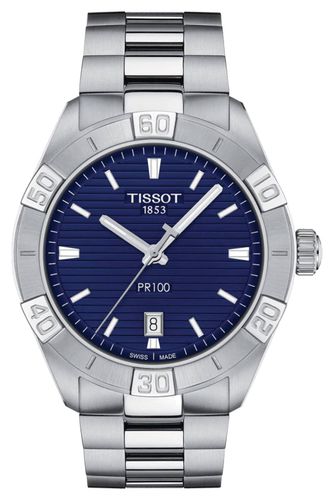 T1016101104100 PR100 Sport | Dial | Stainless Watch - Tissot - Modalova