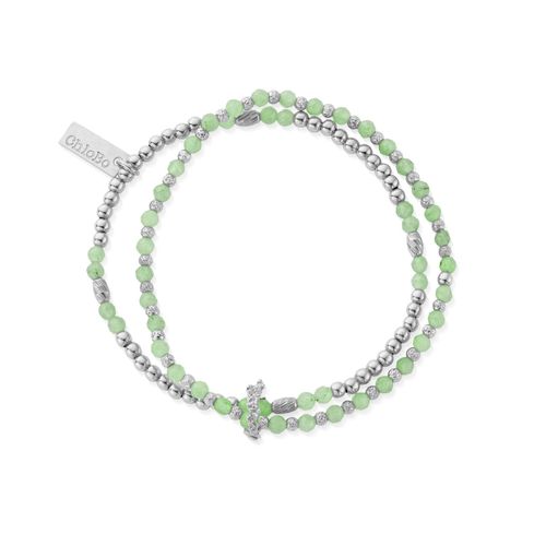 SBSETA3422 In Bloom WISTERIA Aventurine Set of 2 Jewellery - ChloBo - Modalova