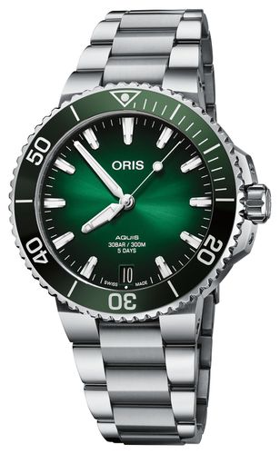 PEB Aquis Date Calibre 400 Watch - ORIS - Modalova