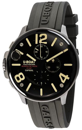 D CAPSOIL 45 SS CHRONO/C Rubber Strap Watch - U-Boat - Modalova