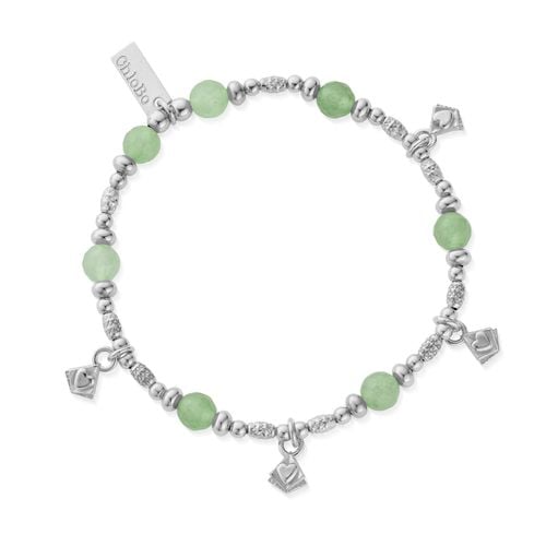 SBAFO3420 In Bloom MANIFEST LOVE Aventurine Bracelet Jewellery - ChloBo - Modalova