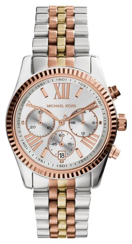 MK5735 Lexington Three-Tone Chronograph Watch - Michael Kors - Modalova