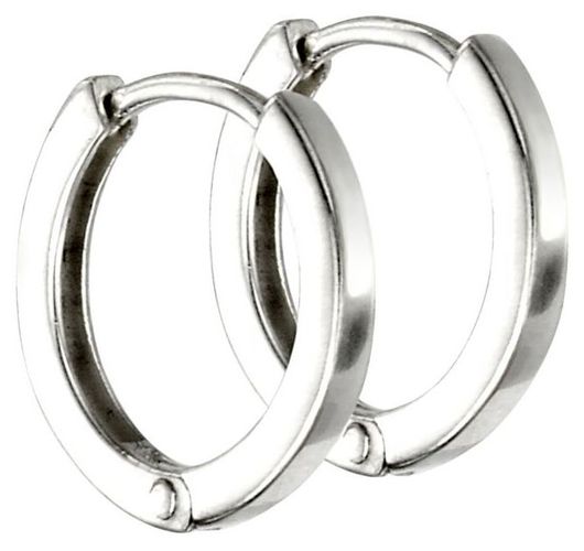 E5864 10mm Click Huggie Jewellery - Elements Silver - Modalova