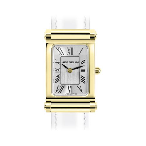 H17048P01 AntarÃ¨s Case - Dial / Gold Watch - Herbelin - Modalova