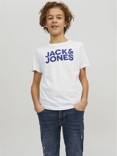 Paquete De 2 Camiseta Logotipo Para Chicos - Jack & Jones - Modalova