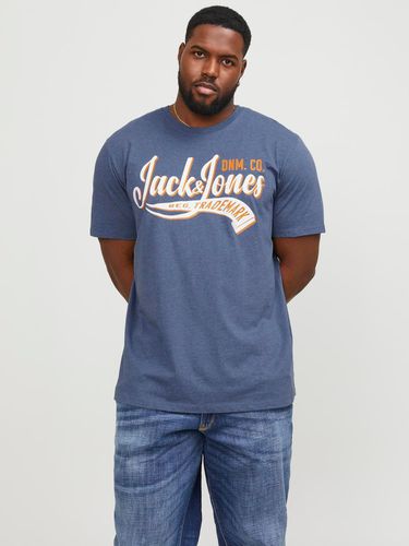 Plus Size Camiseta Logotipo - Jack & Jones - Modalova